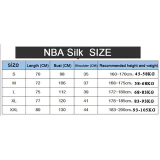 Breathable Polyester Chicago Basketball Jersey