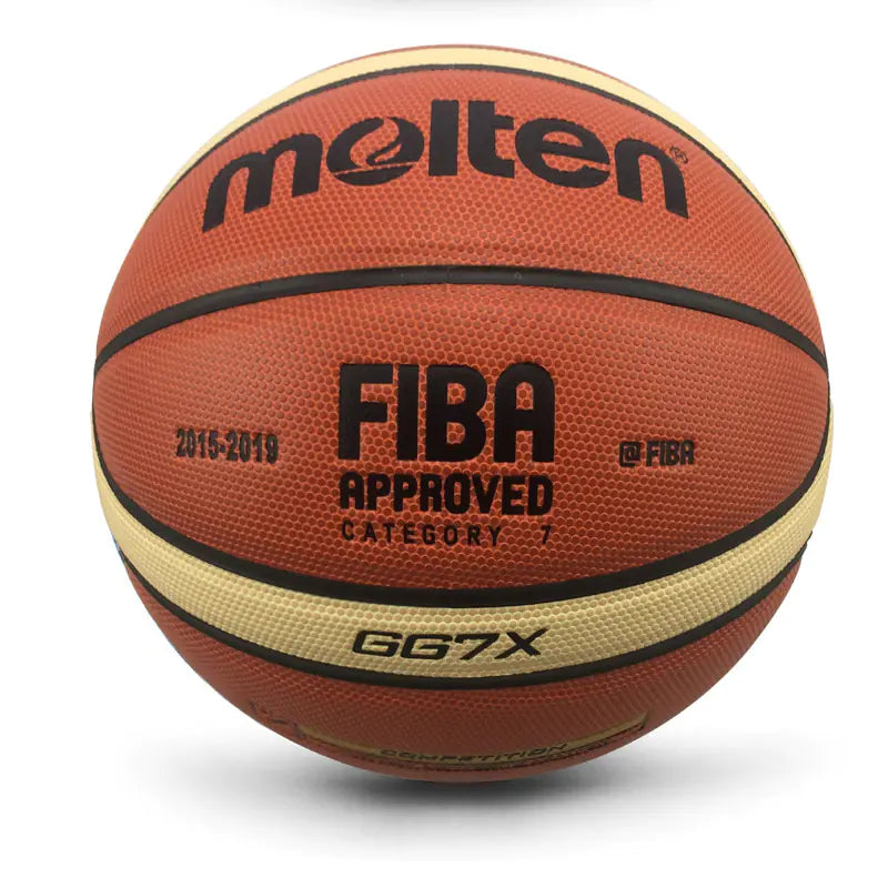 WITESS Official Size 7 PU Leather Basketball for Training