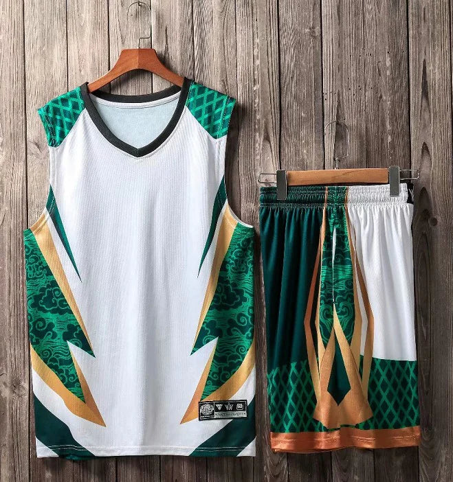 Youth Boys Basketball Uniform - Quick Dry & Breathable