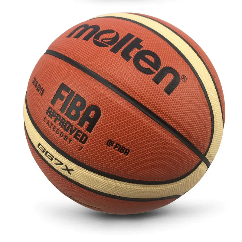 WITESS Official Size 7 PU Leather Basketball for Training