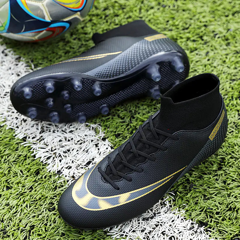 Men's High-Top Football Shoes for Competition and Training