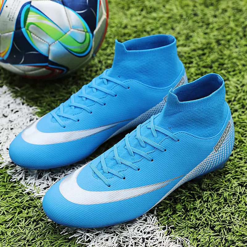 Men's High-Top Football Shoes for Competition and Training