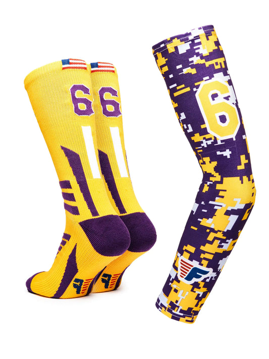 Socks Sports Athletic with Arm Sleeve