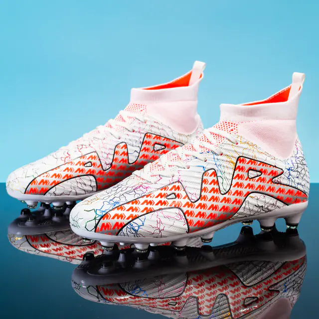 Men's Outdoor Soccer Shoes in Microfiber Material