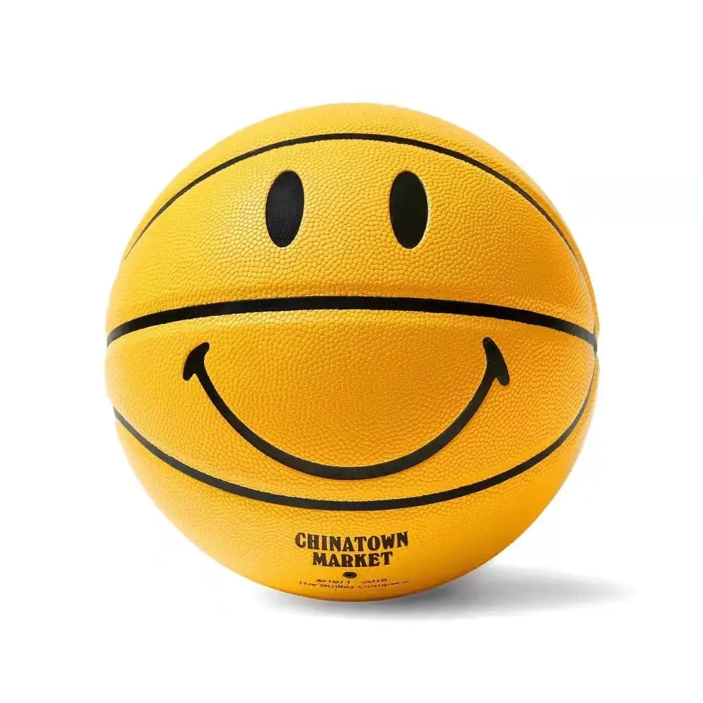 NYC Limited Edition Yellow Smiley Face Basketball