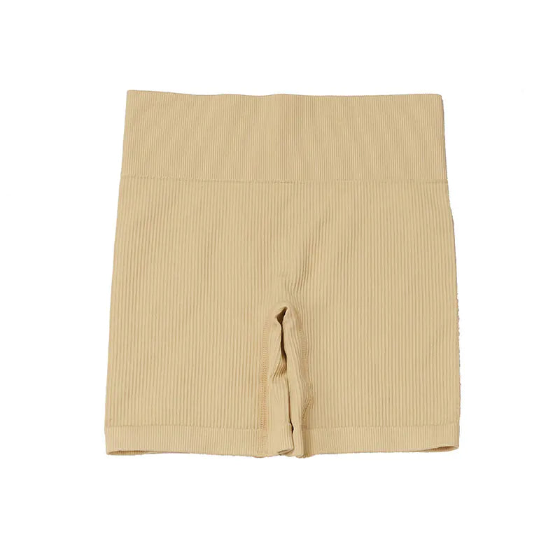 High-Stretch Pure Color Yoga Shorts and Fitness Pants