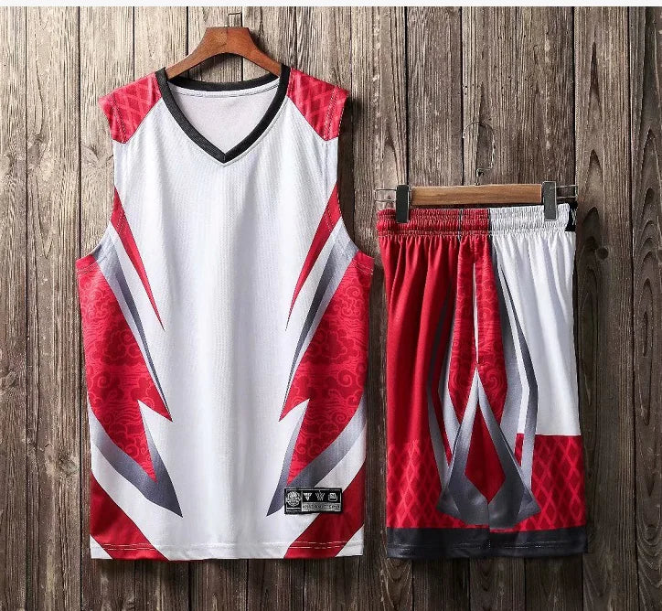Youth Boys Basketball Uniform - Quick Dry & Breathable