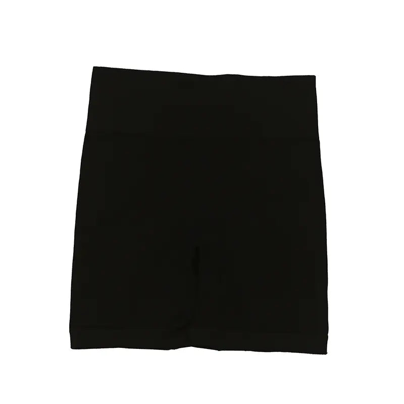 High-Stretch Pure Color Yoga Shorts and Fitness Pants