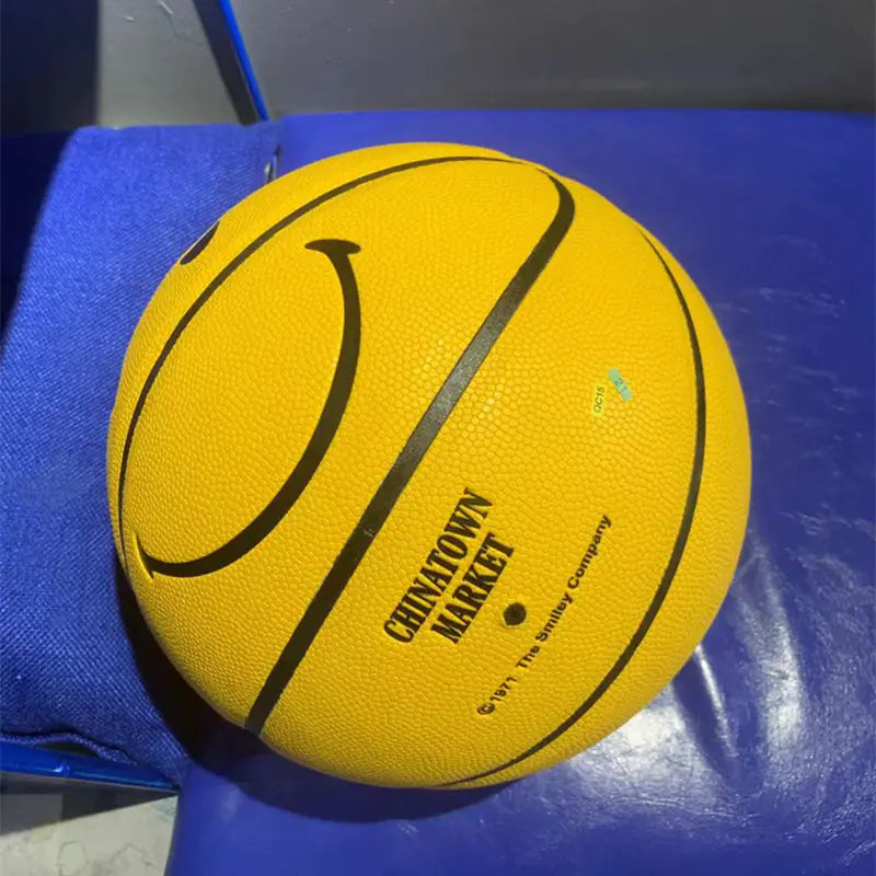 NYC Limited Edition Yellow Smiley Face Basketball